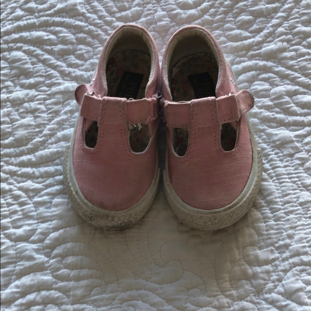 Ralph Lauren Mary Janes pink size 4 1/2